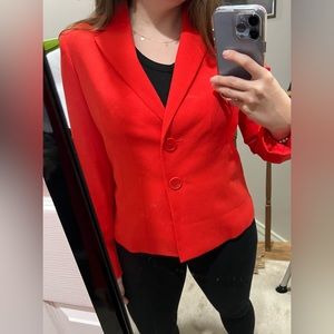 Kasper RED Jacket never worn 4P